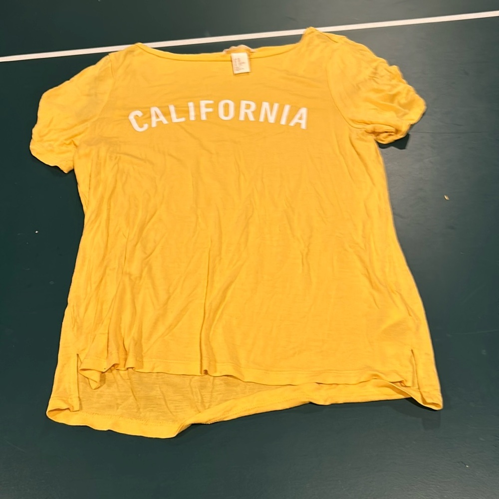 Yellow T-shirt